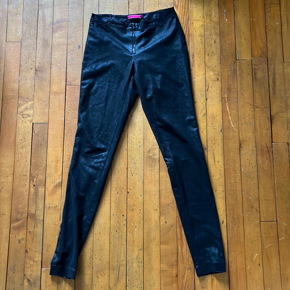 Alice + Olivia sparkly black pants